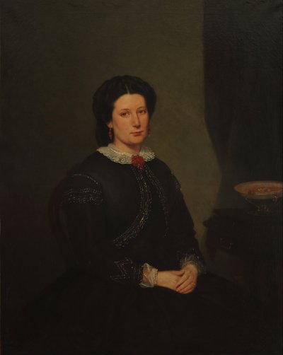 Portrait of Mrs. Adela Eastman de Barros by Prilidiano Pueyrredon